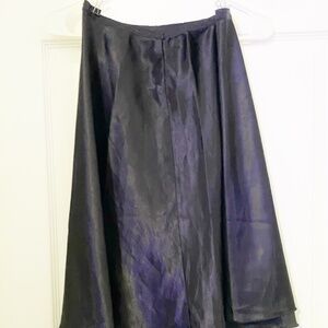 Size M Women’s Black Silk Skirt